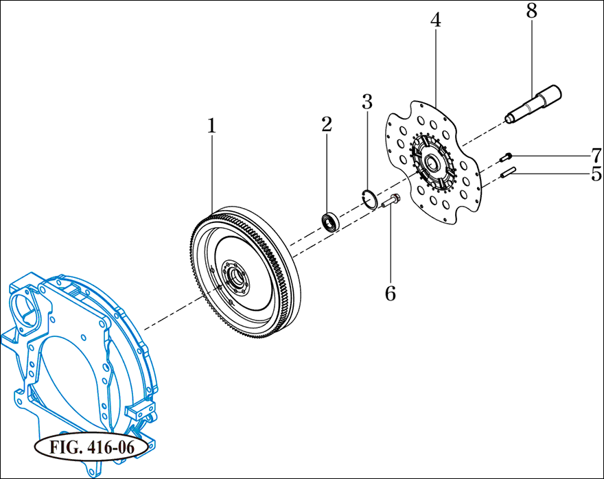 301 - DAMPER FLANGE ASSY