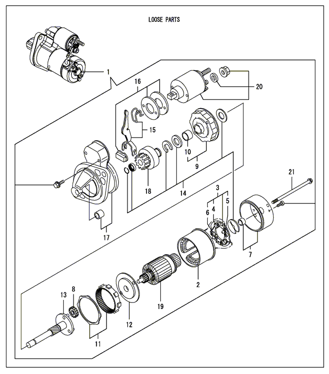 114 - STARTING MOTOR