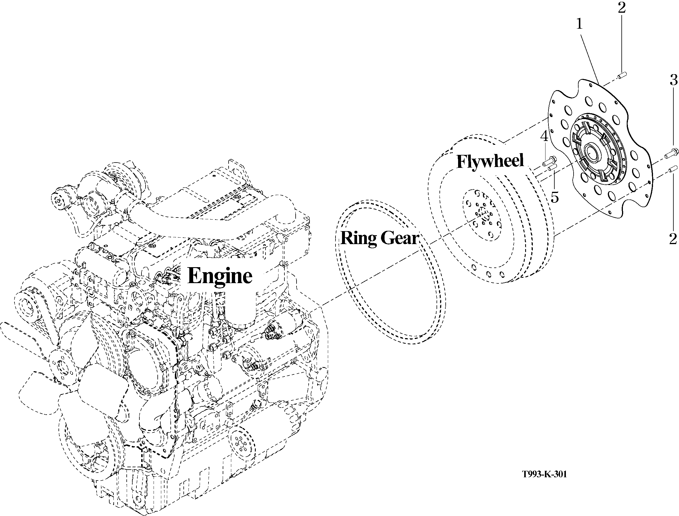 301 - DAMPER FLANGE ASSY