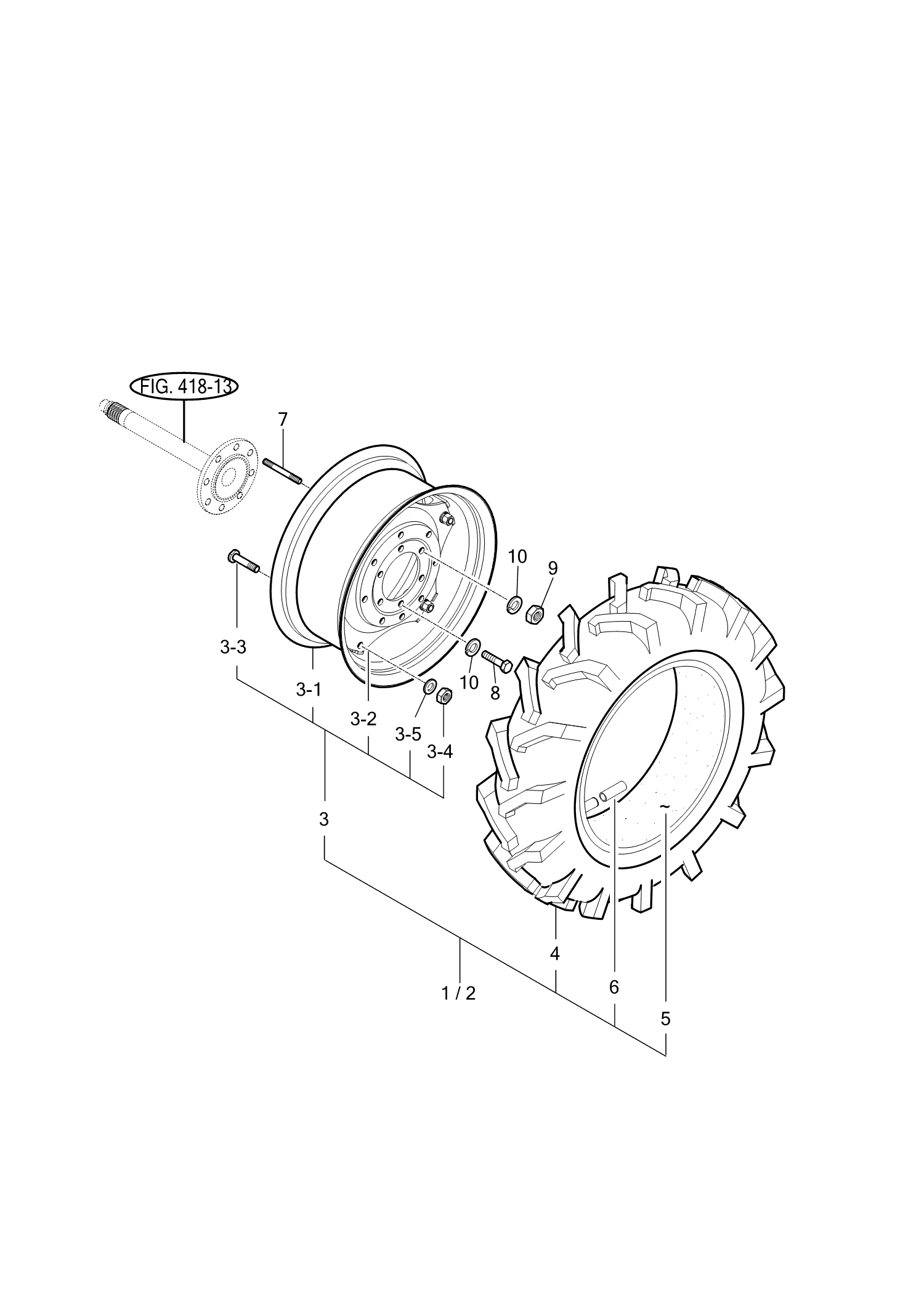 306A - REAR WHEEL 306A - REAR WHEEL