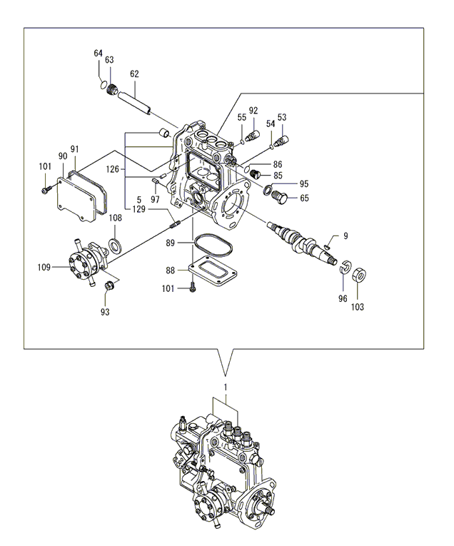 110A - FUEL INJECTION PUMP(TS25)