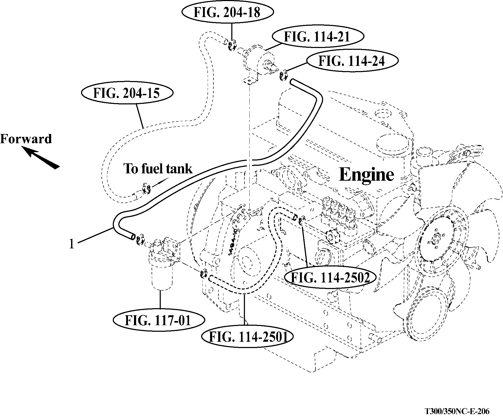 206 - FUEL HOSE & FILTER