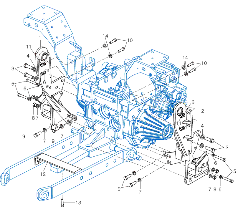 001 - MOUNTING BRACKET