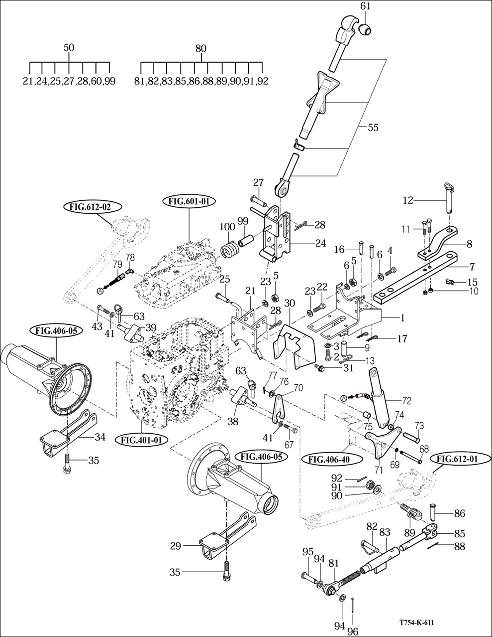 611-2 - HIT & 3-POINT LINK(EU,EUA)