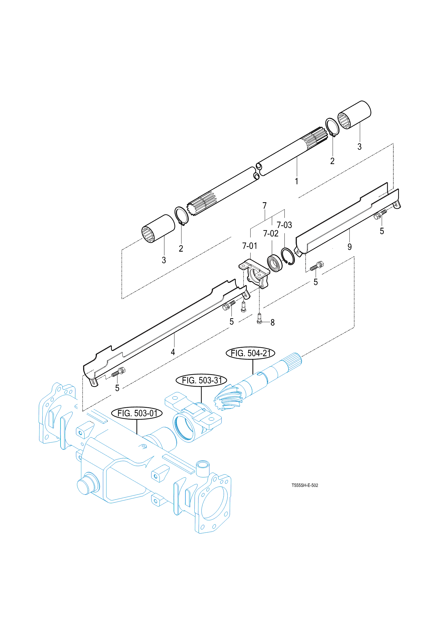 502 - FRONT DRIVE SHAFT (2023-05-01 ~)