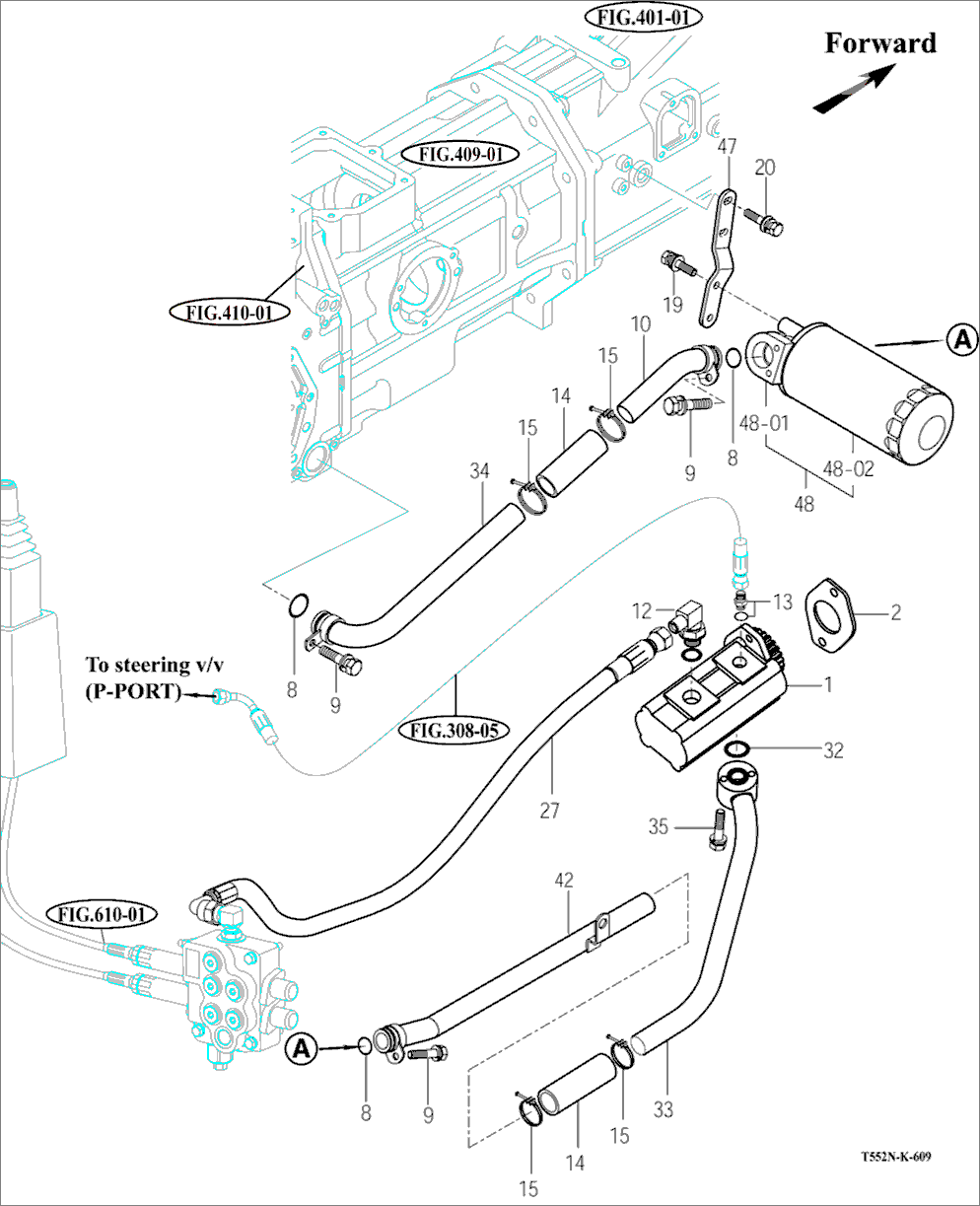 609 - HYDRAULIC PIPES