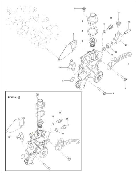 127 - COOLING WATER PUMP