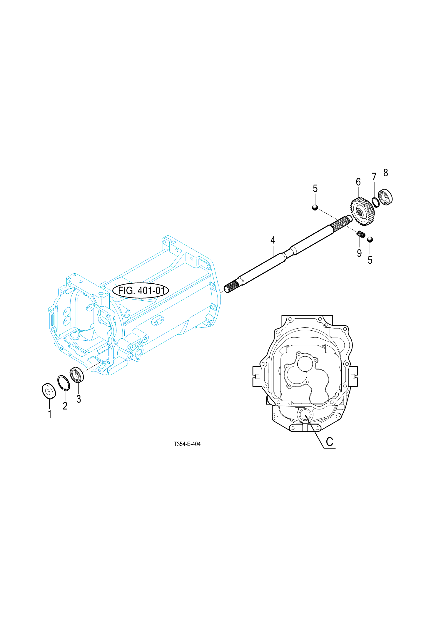 404 - 4WD DRIVE GEAR
