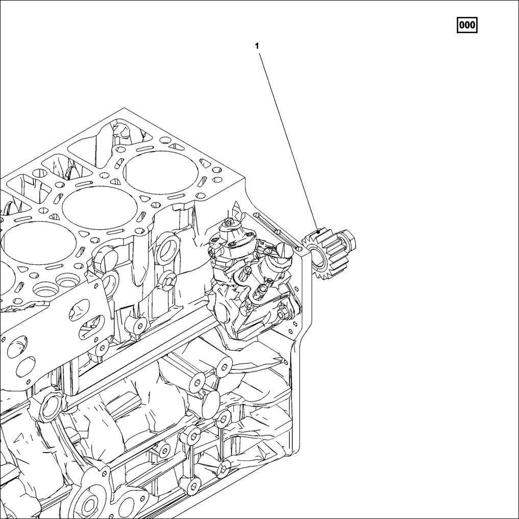 131 - INJECT. PUMP DRIVE