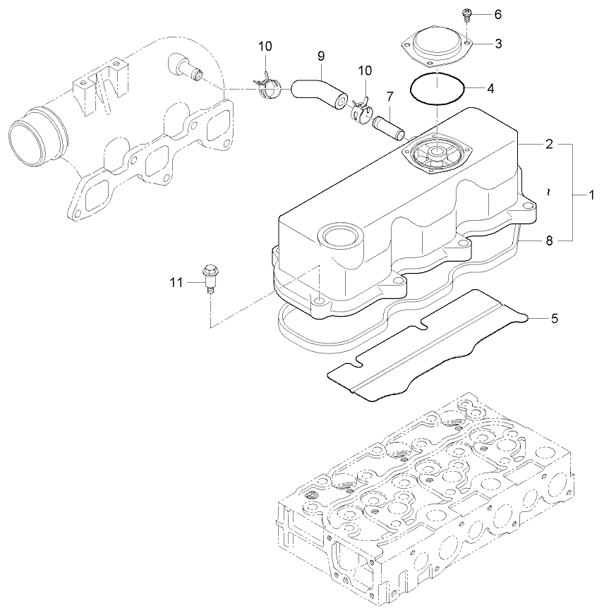 107 - CYLINDER HEAD COVER GROUP
