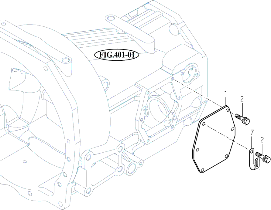 408 - REVERSE CHANGE LEVER