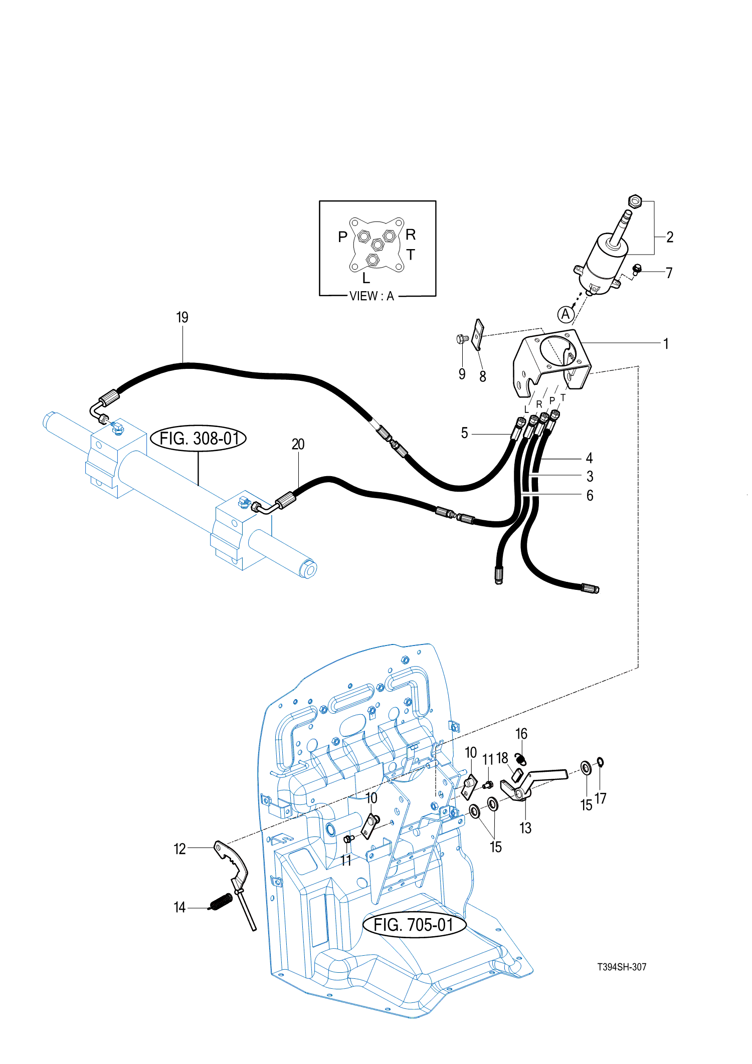 307 - STEERING VALVE & TILT