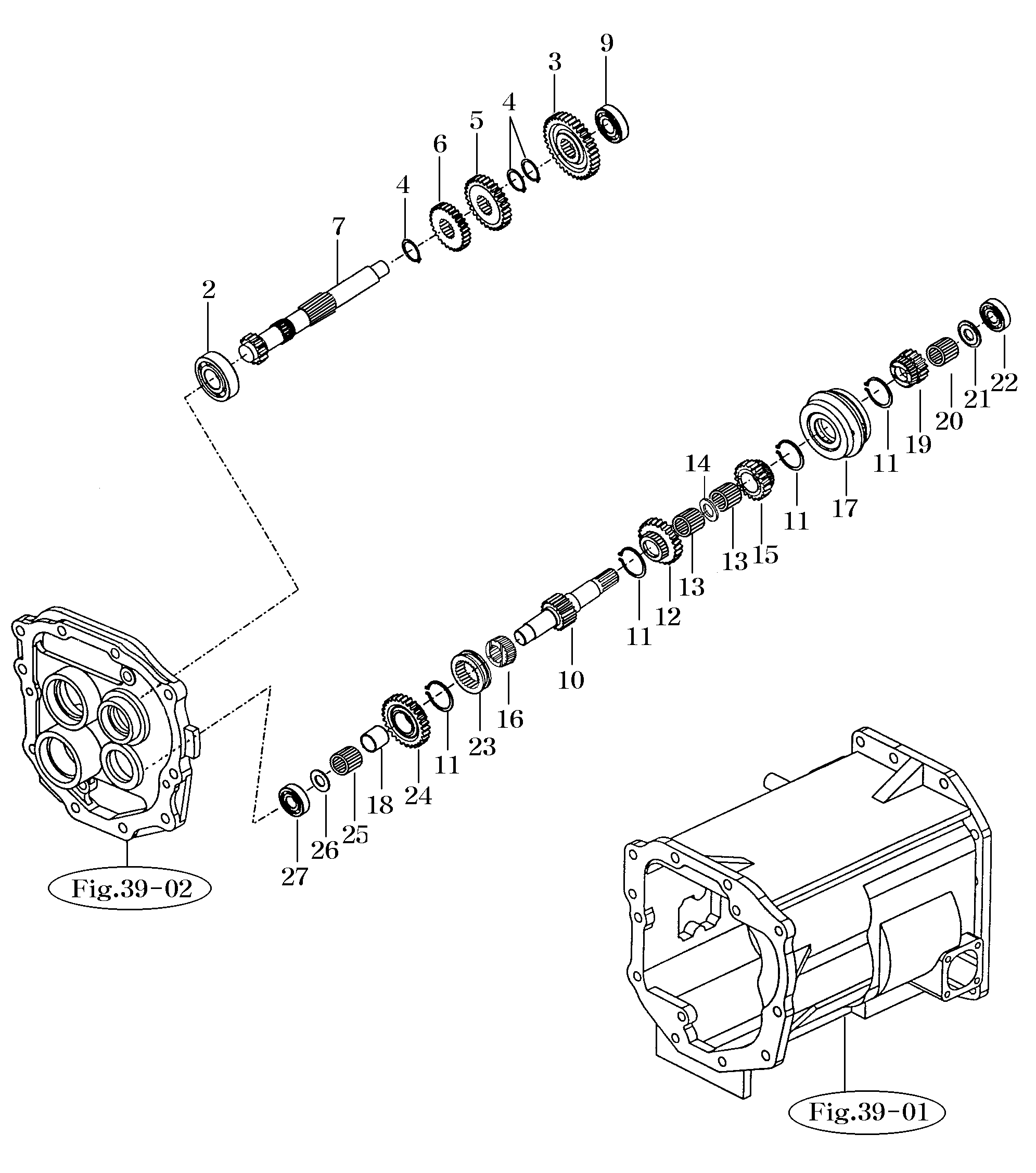 033 - INPUT & COUNTER GEARS