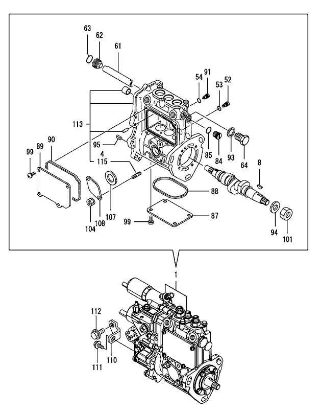 110 - FUEL INJECTION PUMP