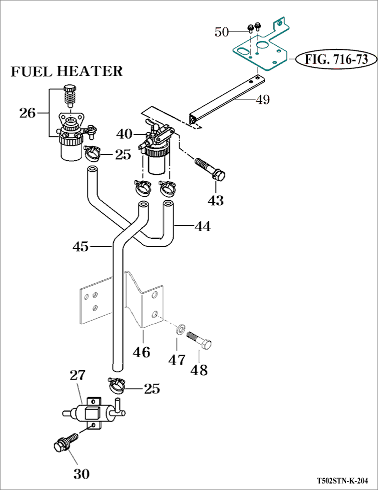 204 - FUEL HOSES AND FITTINGS
