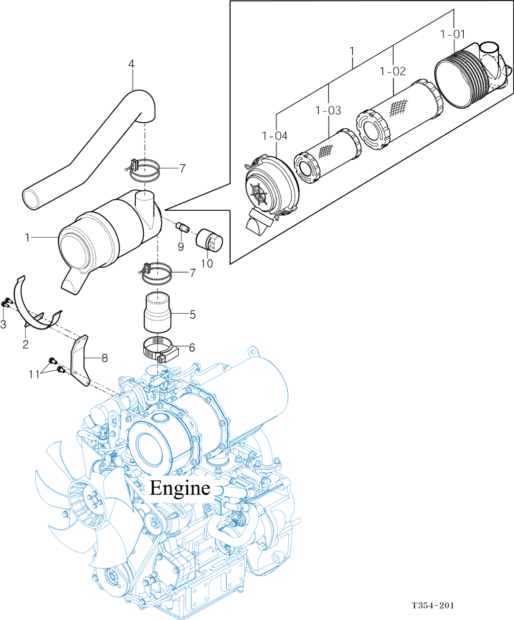 201 - AIR CLEANER