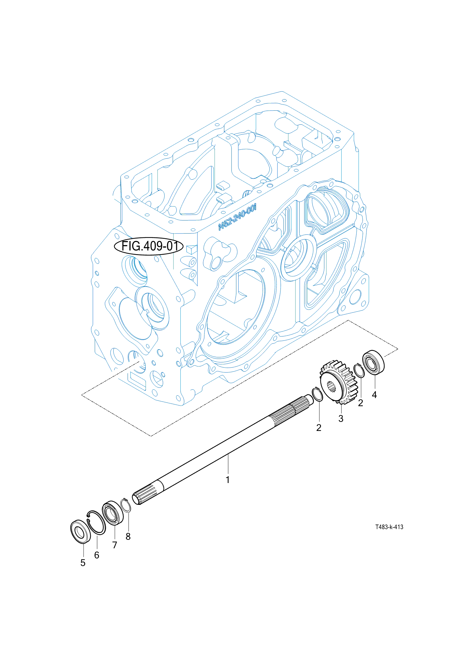 413 - 4WD DRIVE GEARS 413 - 4WD DRIVE GEARS