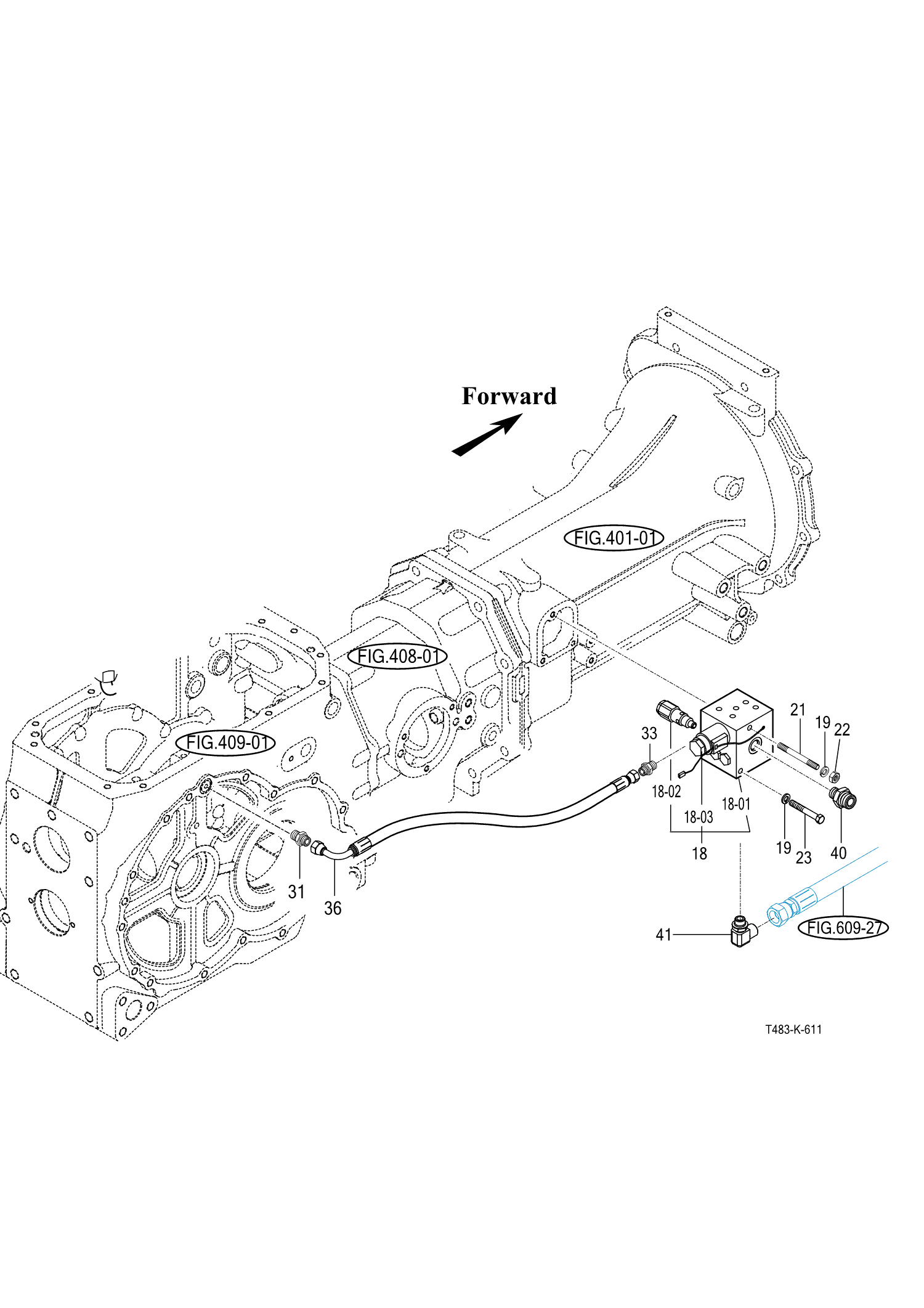 611 - HYDRAULIC HOSE