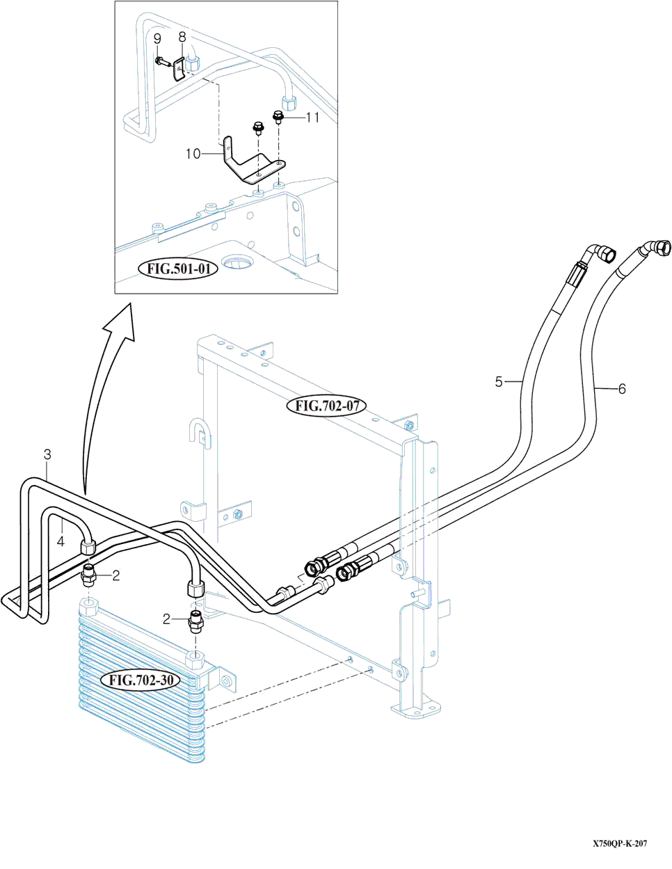 206 - OIL COOLER