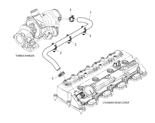 104 - RETURN HOSE