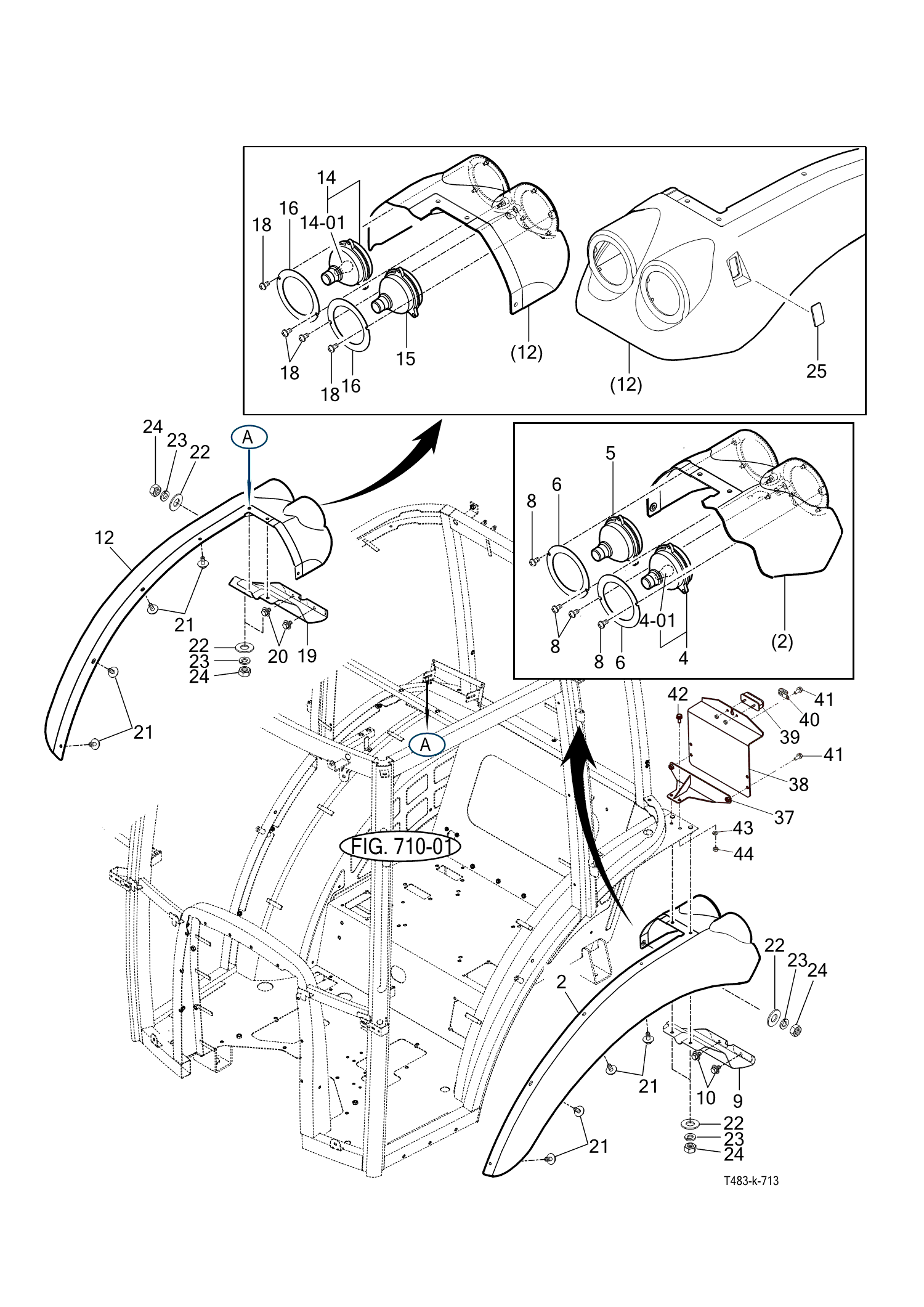 713 - SUB FENDER & COVER