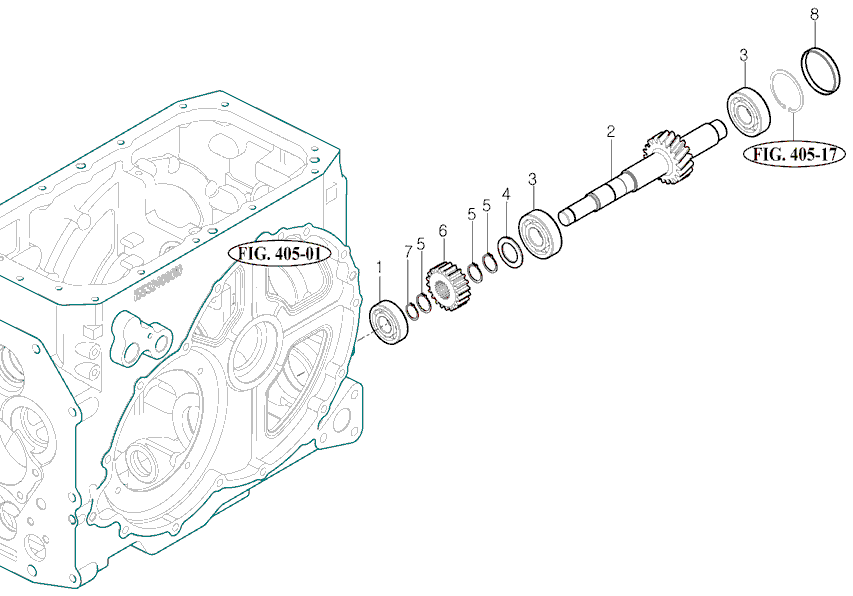 415 - MID P.T.O DRIVE (OPTION) 415 - MID P.T.O DRIVE (OPTION)