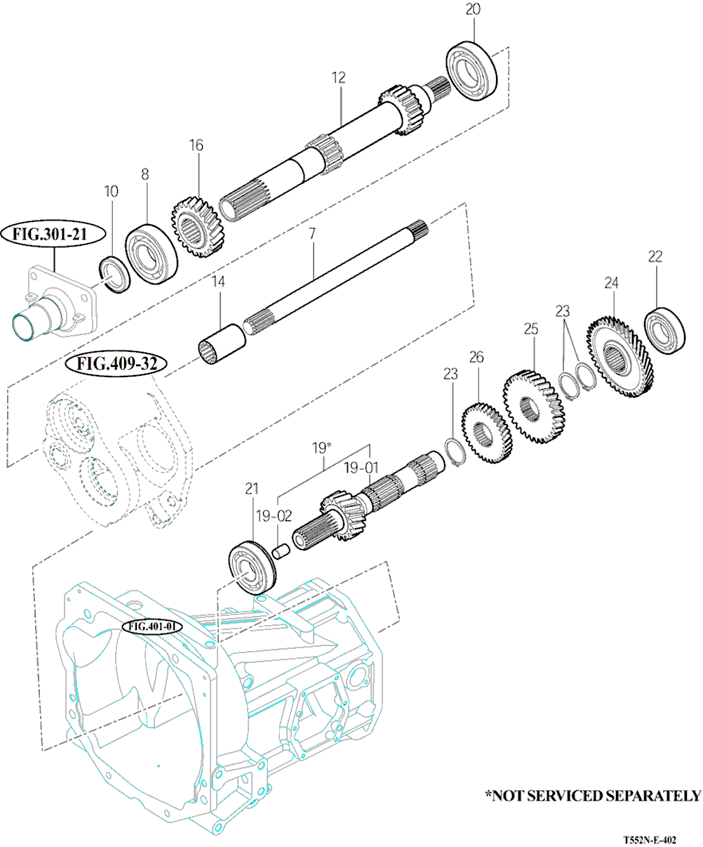 402 - INFOOT AND COUNTER GEARS