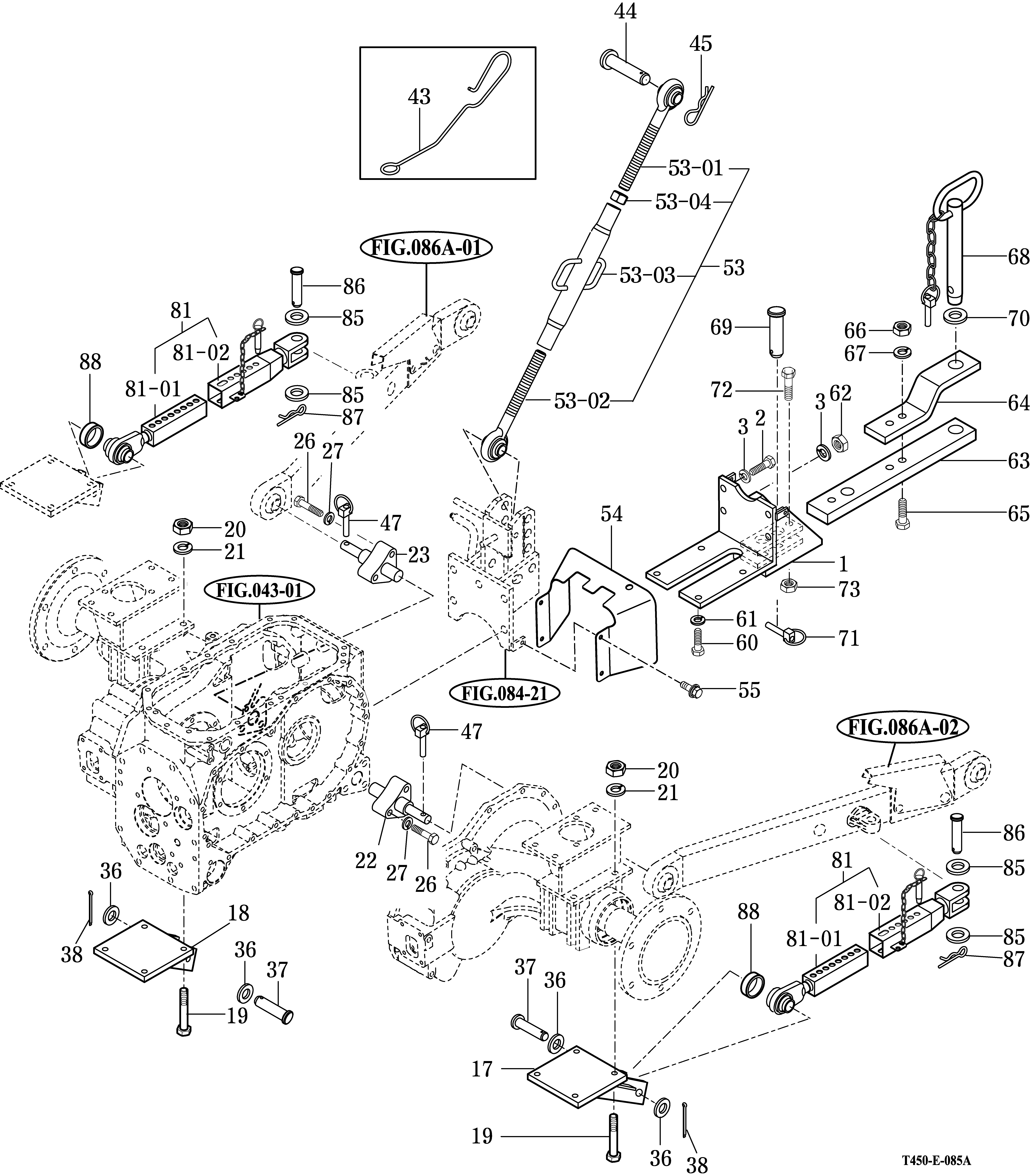 085B - HIT & 3-POINT LINK