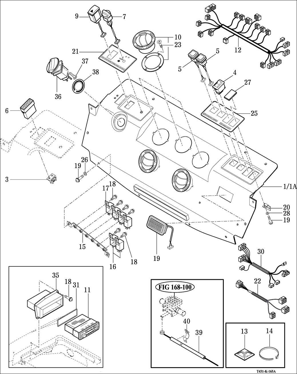 165 - CONTROL COVER