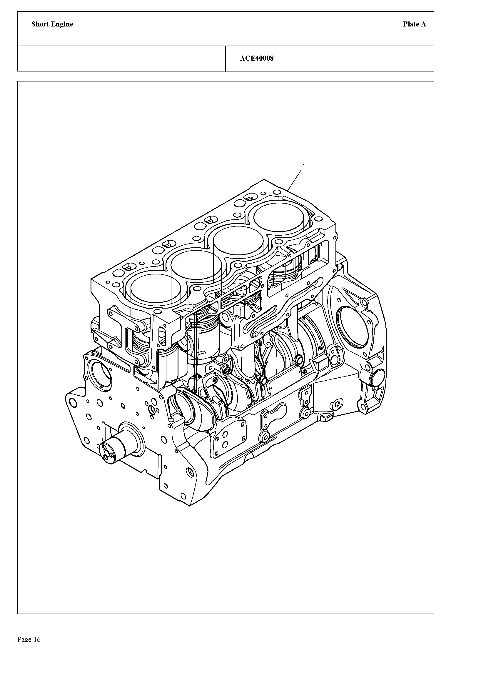 101 - SHORT ENGINE