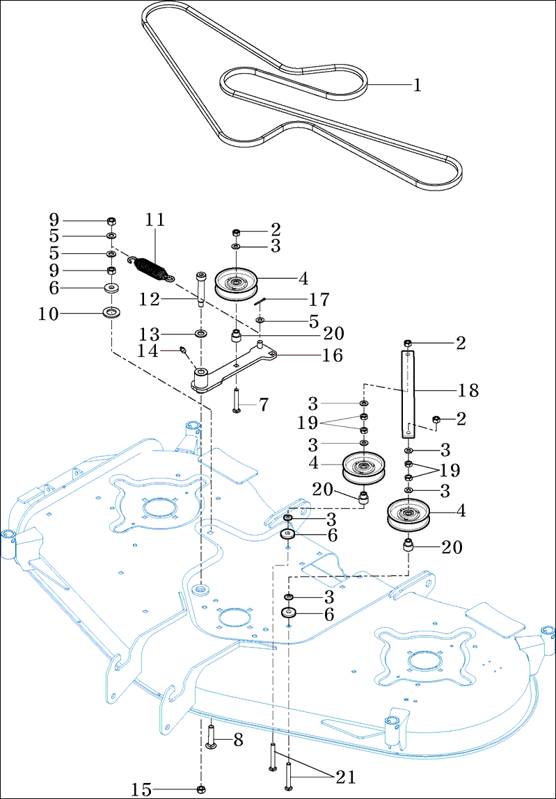 030 - TENSION PULLEY