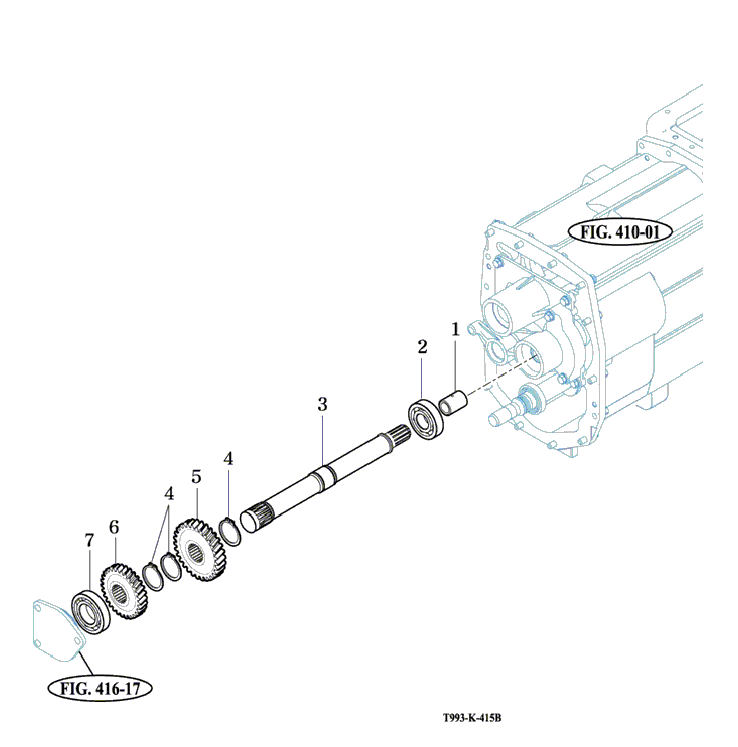 415 - POWER SHUTTLE COUNT GEAR