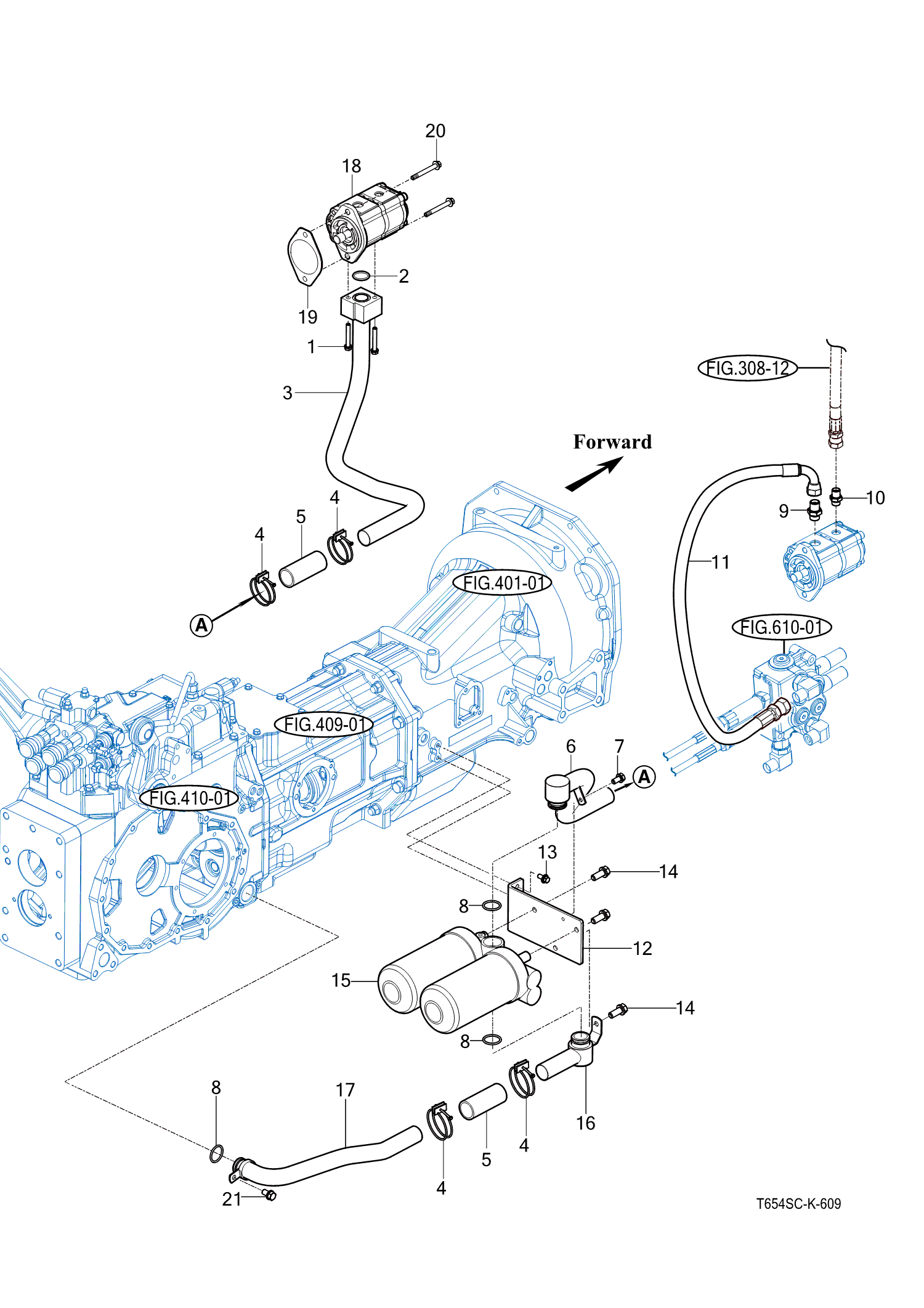 609 - HYDRAULIC PIPE