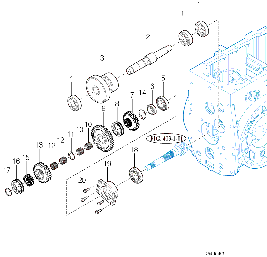 402 - SUB CHANGE GEARS