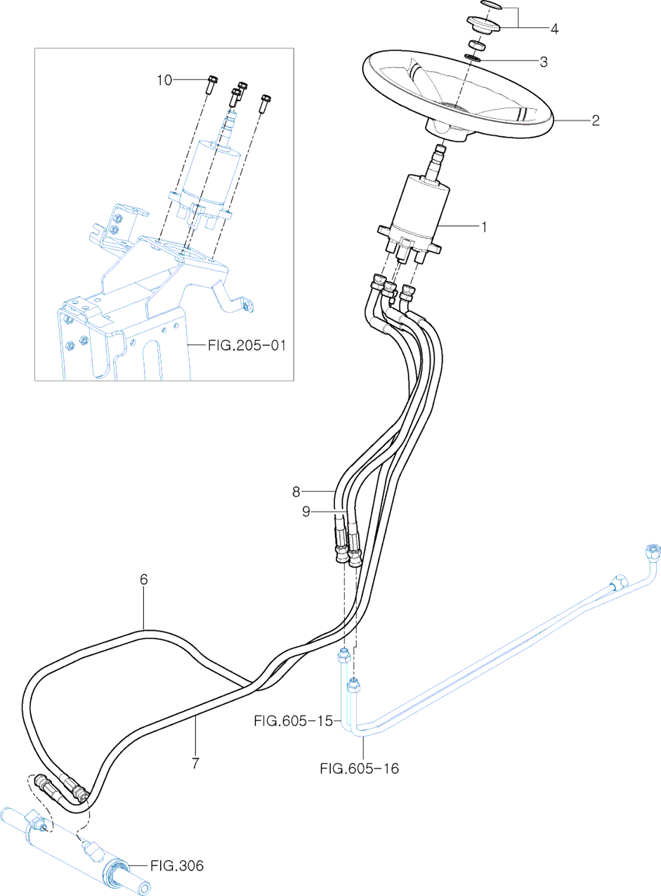 305 - STEERING VALVE