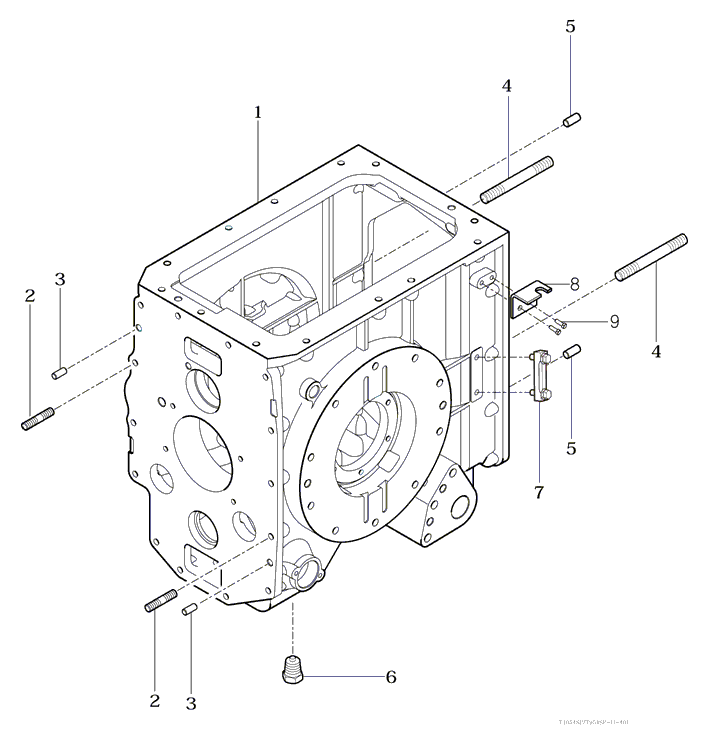 401 - CASE SUB, RR TRANSMISSION