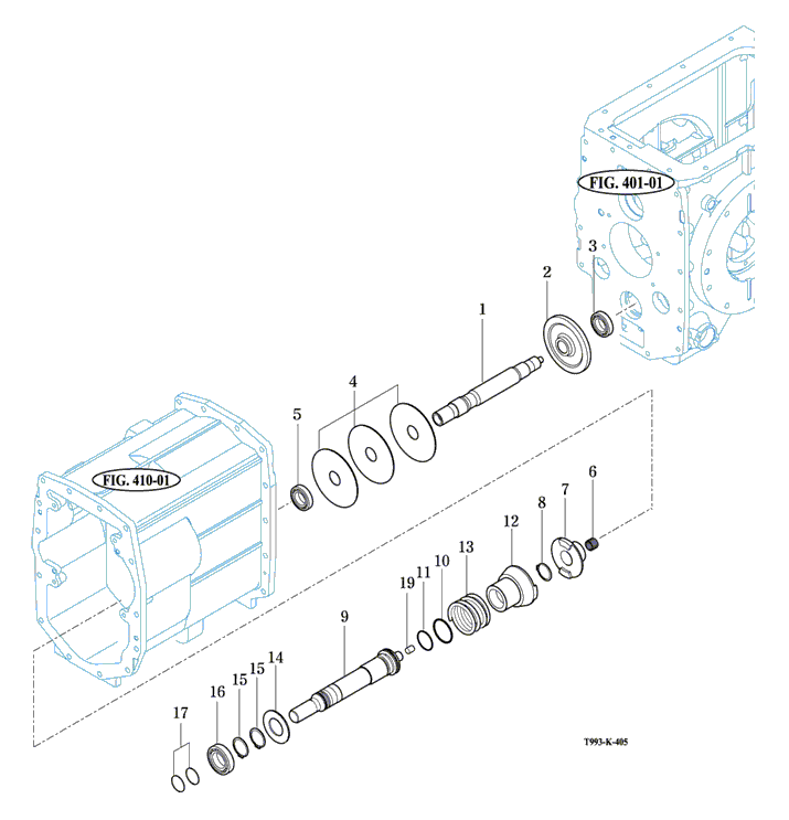 405 - 4WD DRIVE GEARS