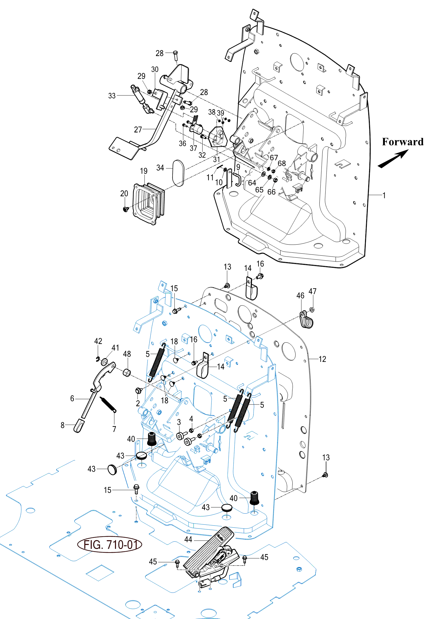 302 - CLUTCH PEDAL