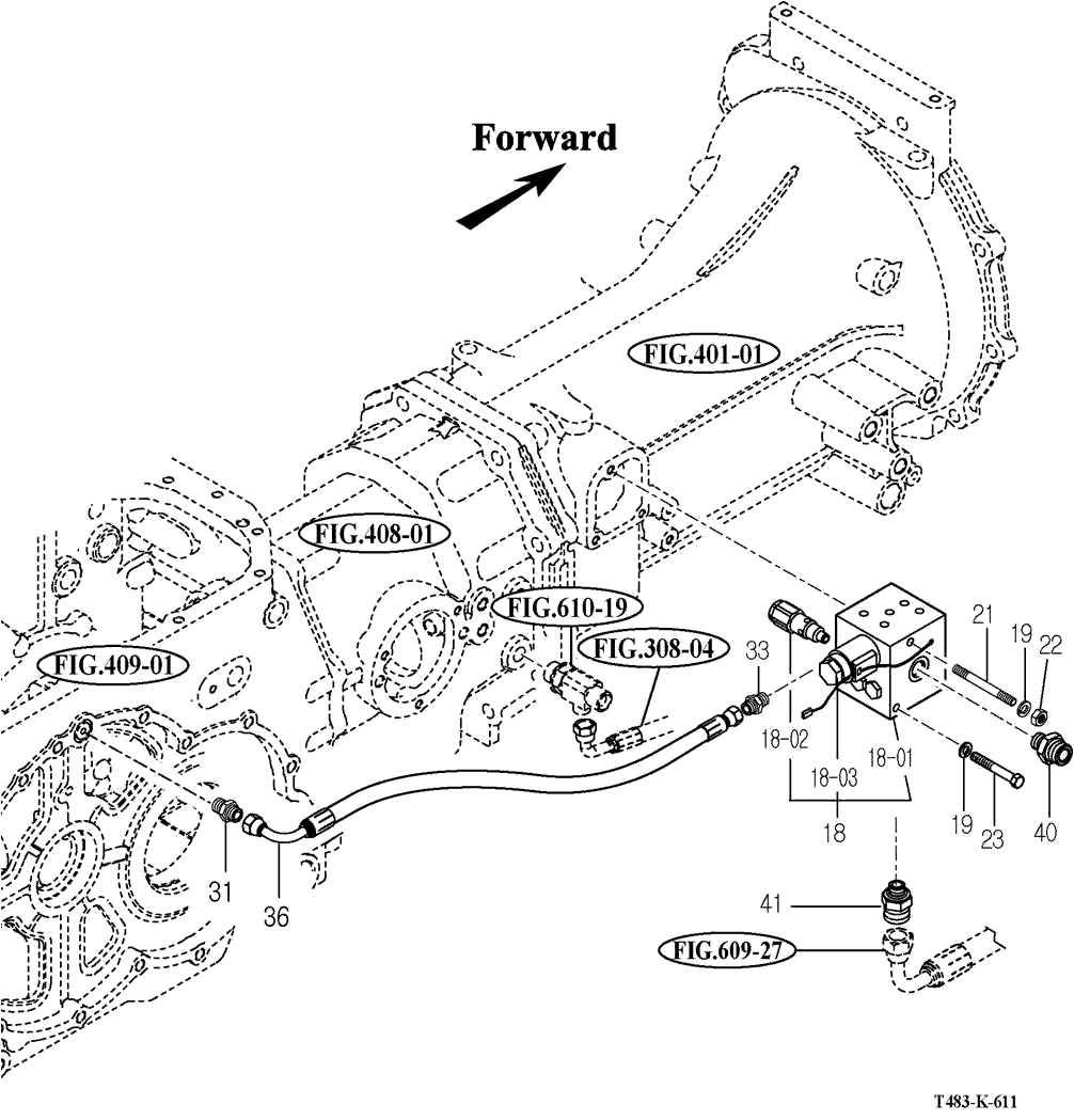 611 - HYDRAULIC HOSE