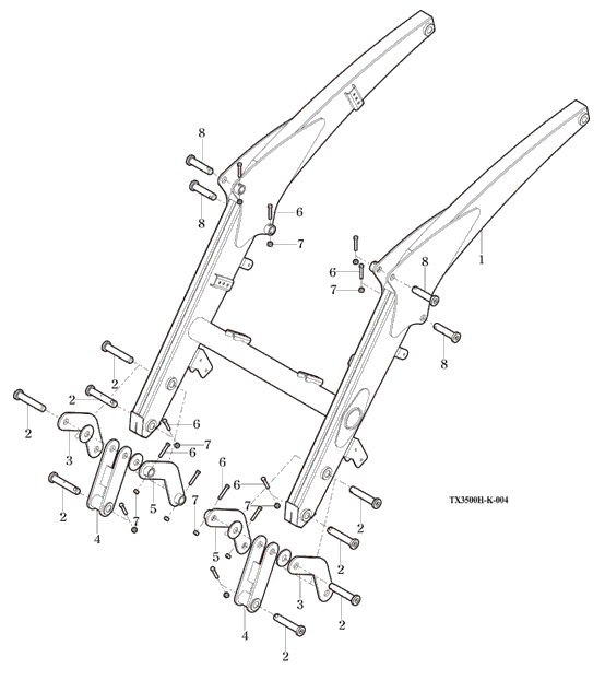 004 - BOOM ASSEMBLY