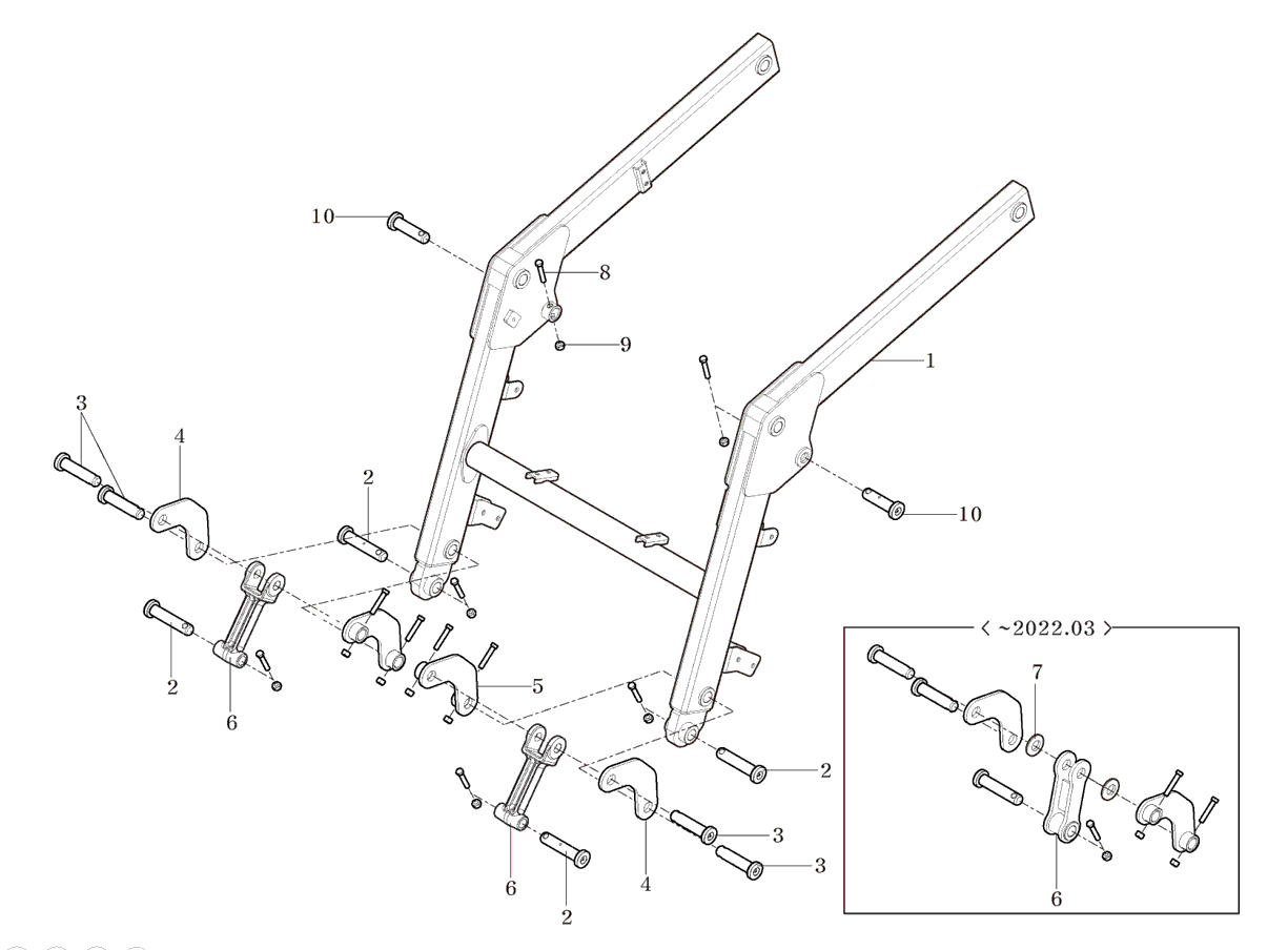 004 - BOOM ASSEMBLY