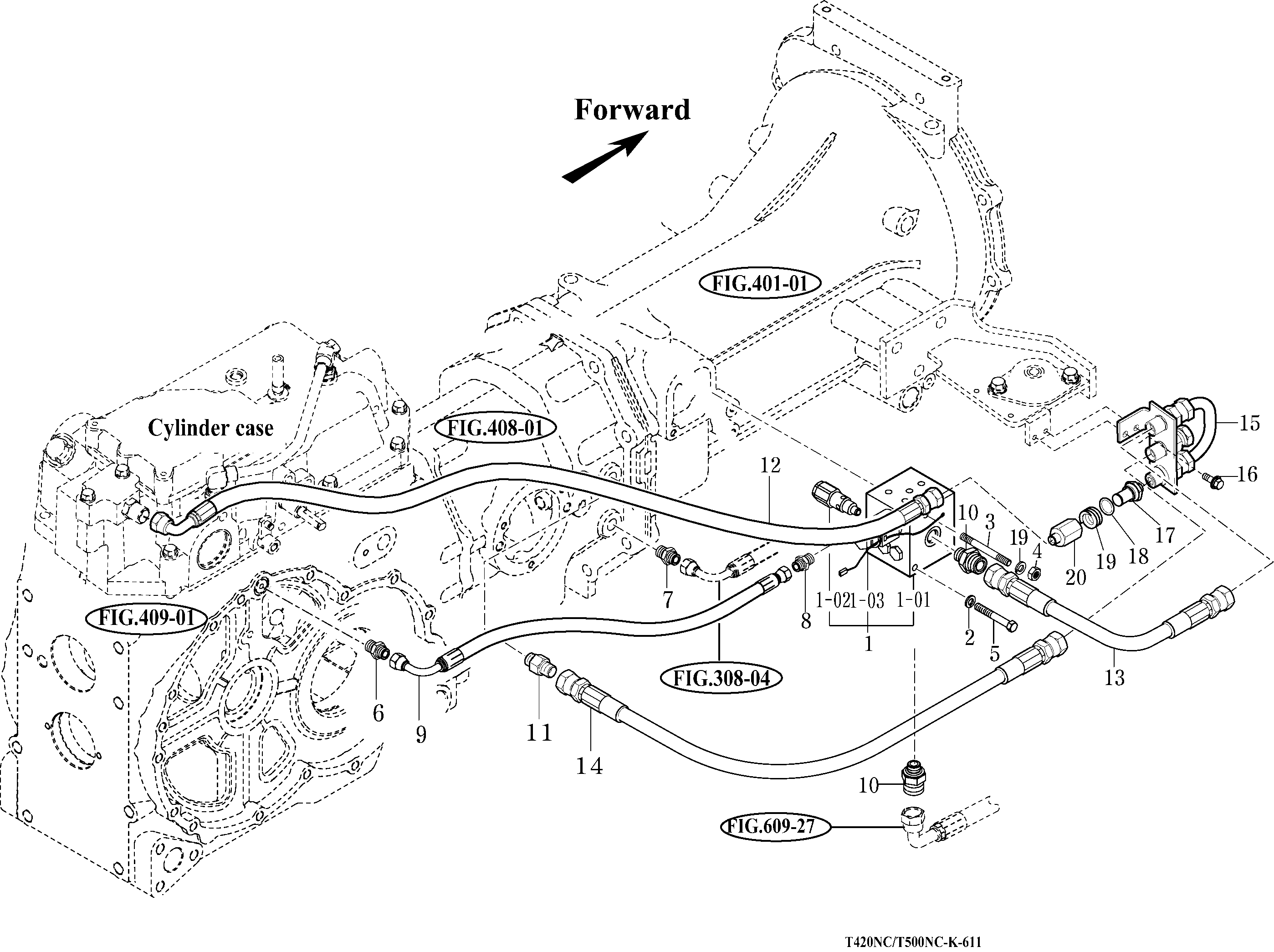 610 - HYDRAULIC HOSE