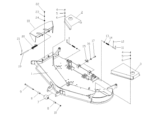 010 - GEAR BOX / CENTRE PULLEY