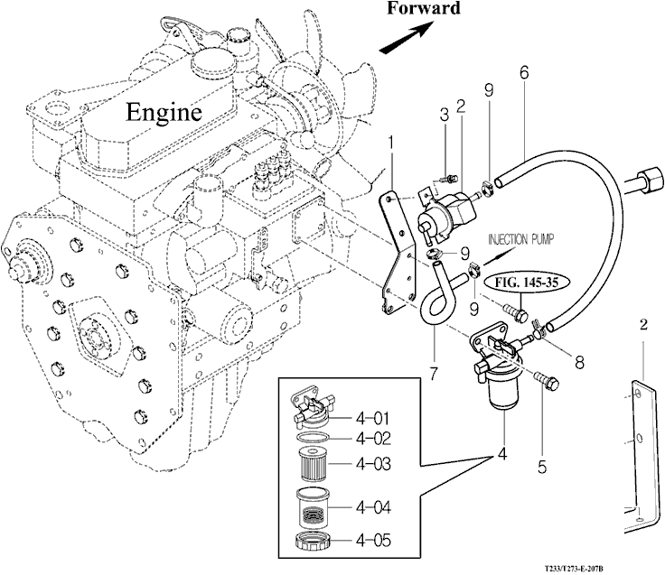 207A - FUEL PUMP & FILTER