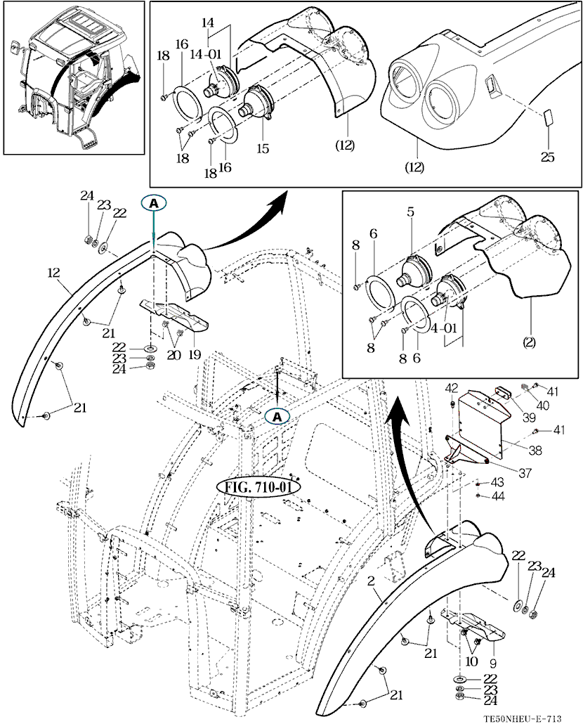 713 - SUB FENDER & COVER