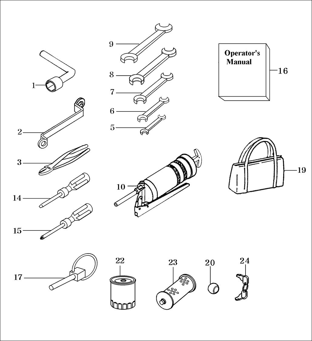 124 - TOOLS AND ACCESSORIES