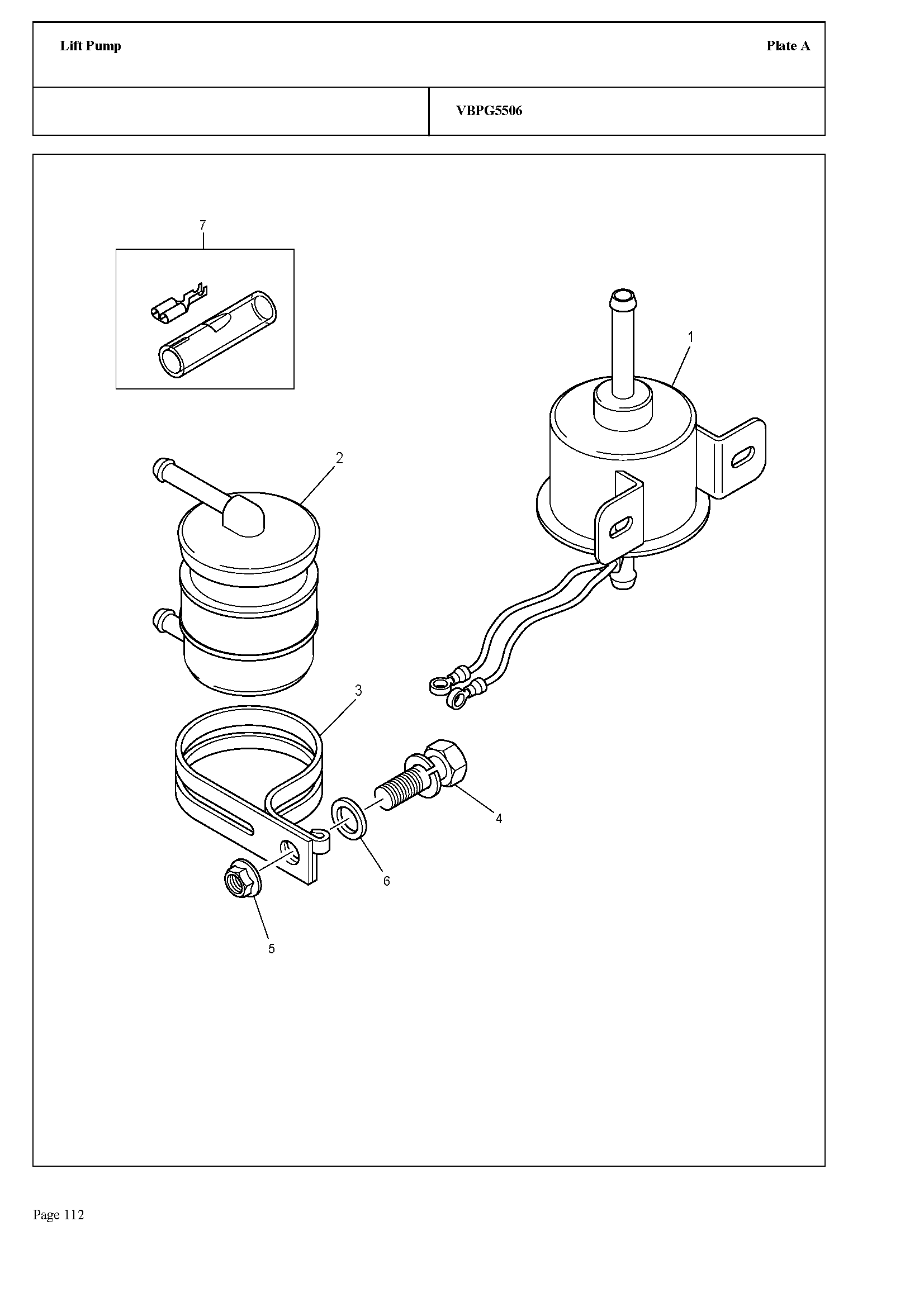 138 - LIFT PUMP