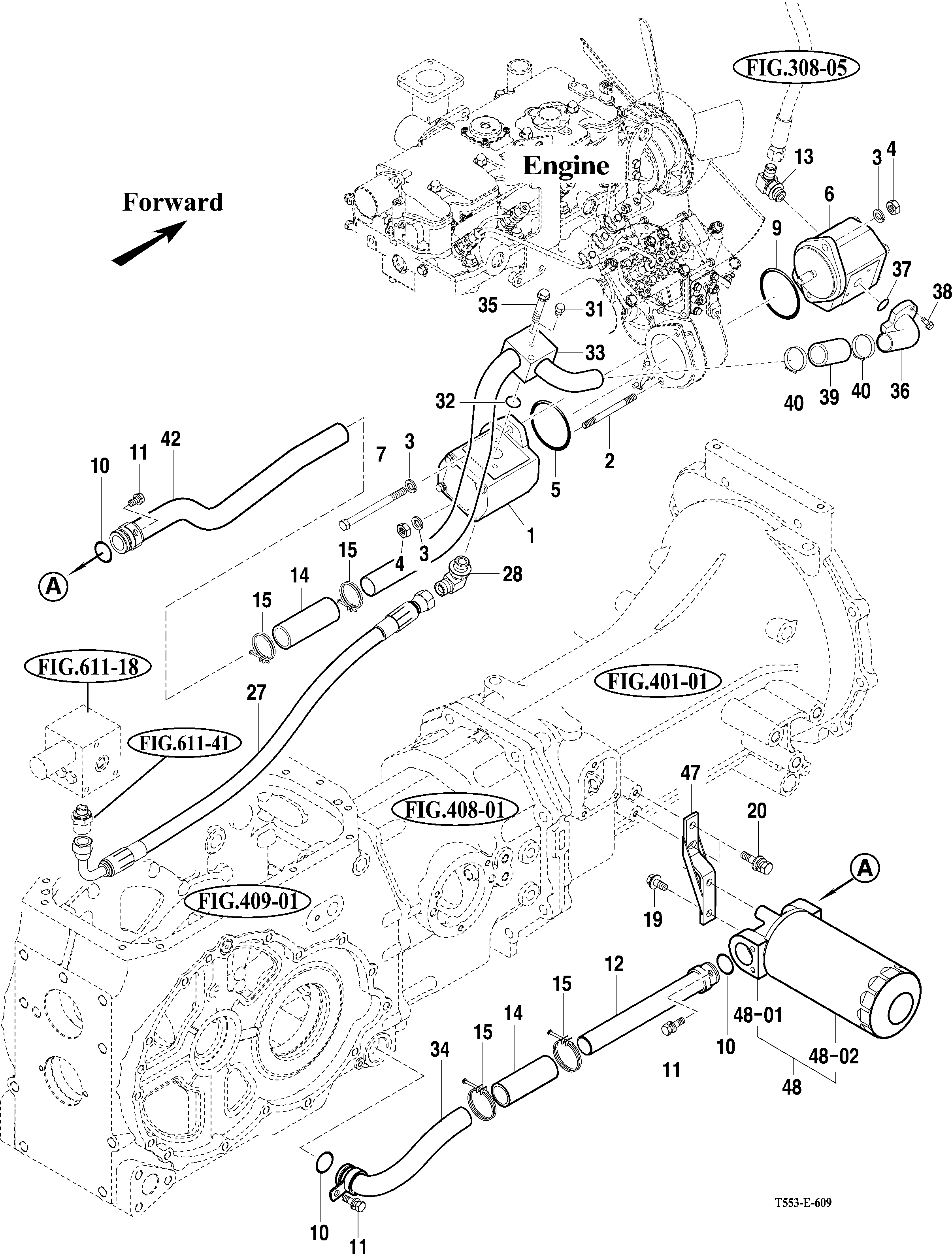 609 - HYDRAULIC PIPE