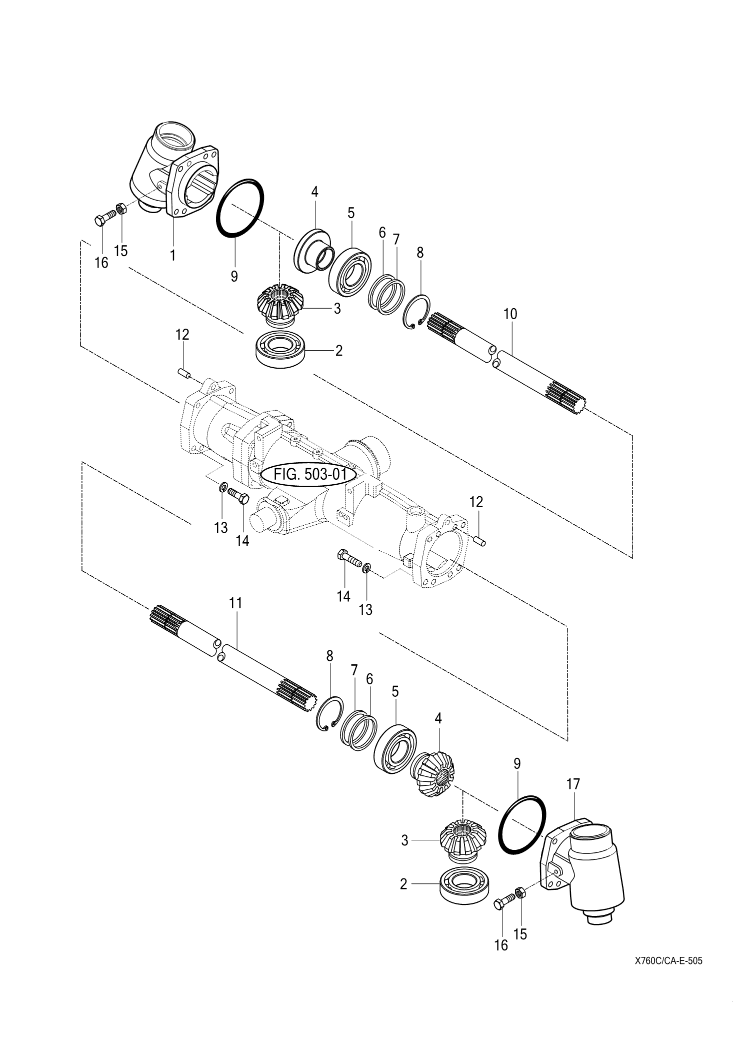 505 - FRONT GEAR CASE (1)