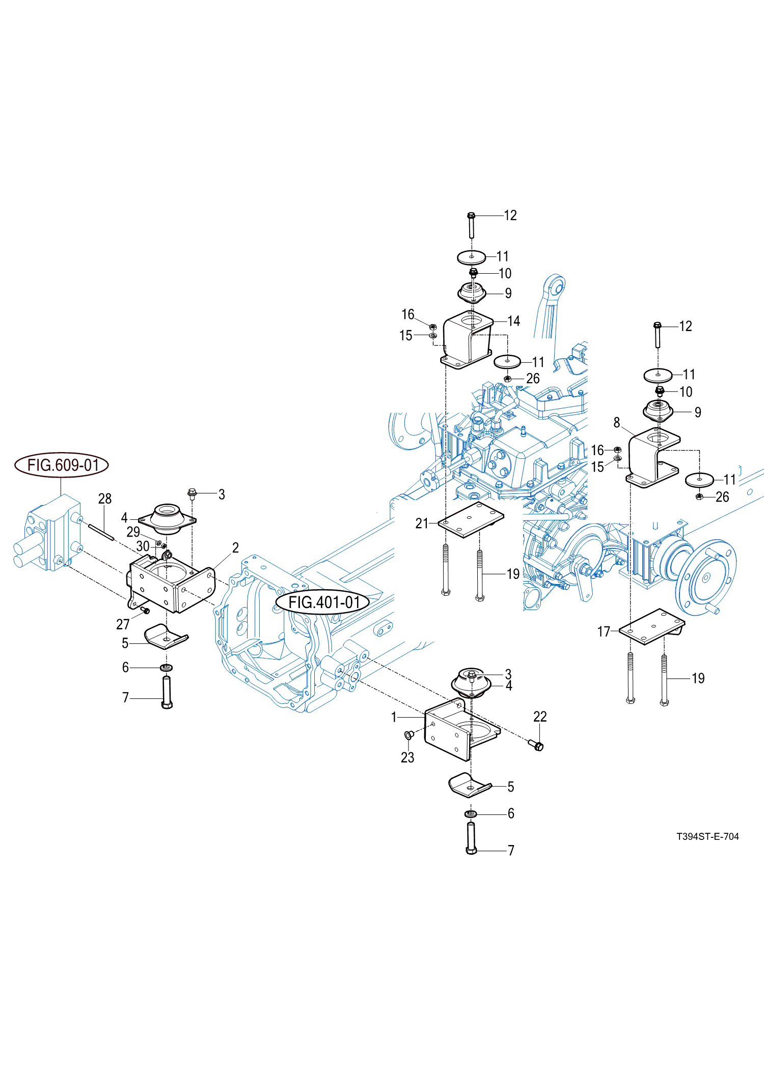 704 - FRONT & REAR MOUNTING